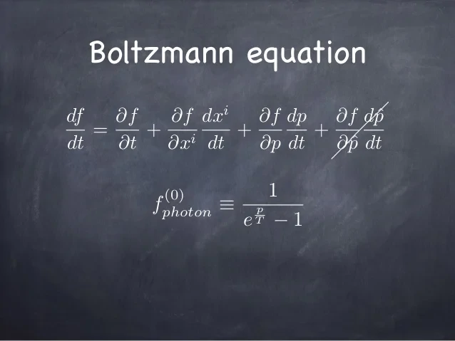 Les équations de Boltzmann appliquées à la cosmologie. Le point fort de Cédric Villani.