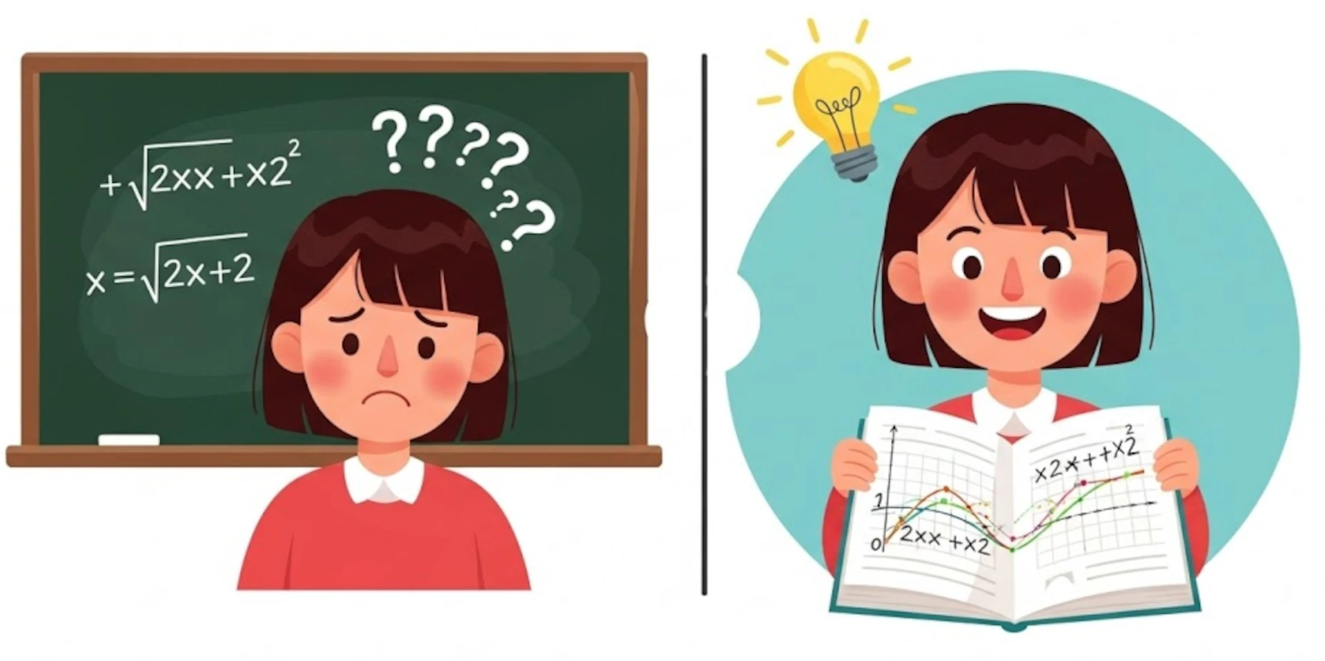 Les maths deviennent plus simples quand on visualise bien ce qu'ils représentent.